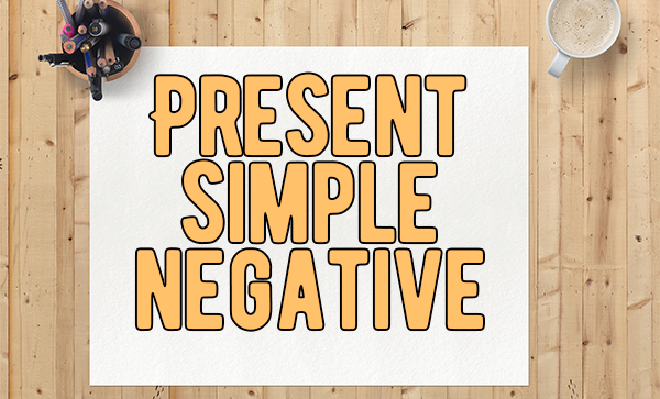negative present simple