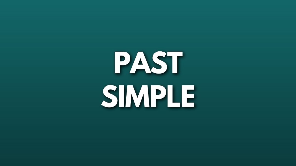 Past simple - Простое прошедшее вермя - ENGLISH 5 MINUTES